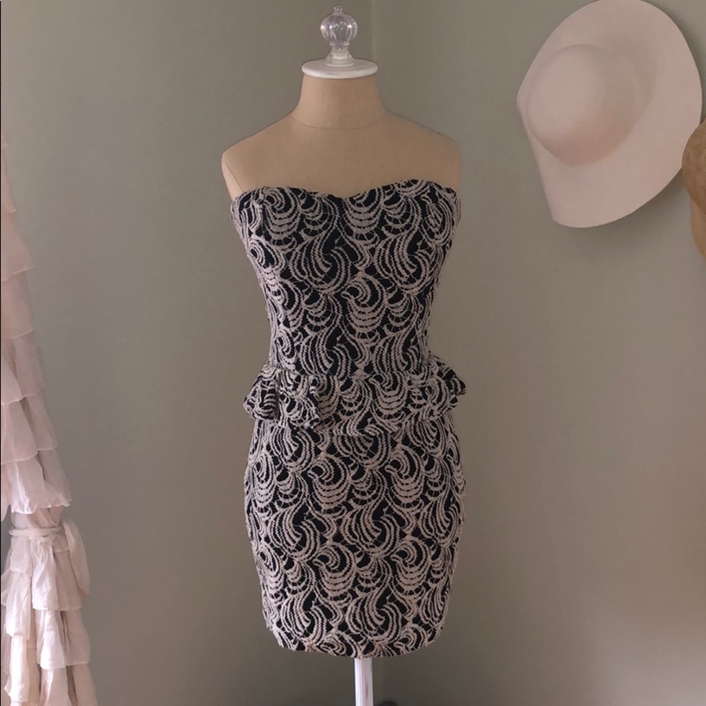 Peplum dress
